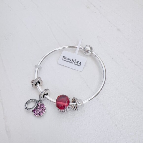 Women's Pandora Adjustable Charm Bracelet - Picture 5 of 5
